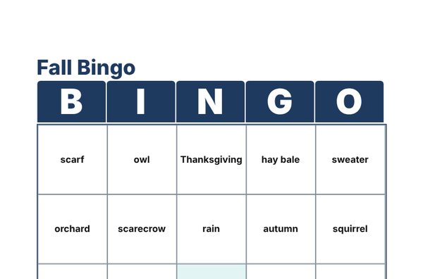 Example: Bingo Card Maker